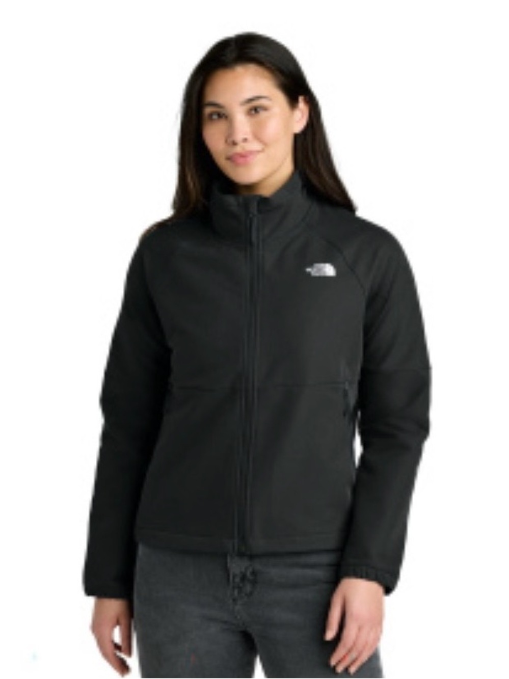The North Face Women's Black Full-Zip Utility Apex Jacket